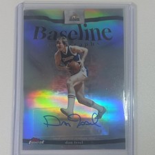 Topps Finest Baseline Autographs Refractor Dan Issel #BA-DI Denver Nuggets
