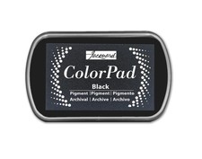 Jacquard ColorPad .5 oz Stamp Pad Pigment Ink Refill - Cranberry - Archival