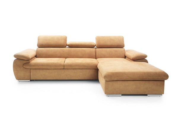 Ecksofa L-Form Schlafsofa Ecksofa Eckcouch Bettkasten Sofa Wohnlandschaft Neu-image