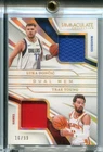 2024-25 PANINI IMMACULATE LUNK DONCIC/TRAE YOUNG DUAL GAME- WORN PATCH 16/99