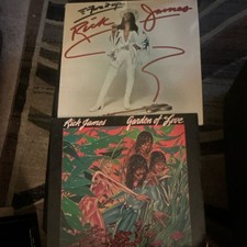 Rick James Garden Of Love & Fire It Up LP Vinyl Gordy 1979 1980 Funk 12