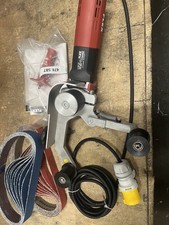 110v Portable Abrasive Tube Pipe Polishing Finishing Abrasive Machine Tool