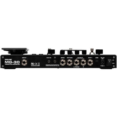 NUX Effects Mg-30 Guitar Modeling Floorboard Processor Pedal for