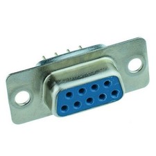 10 x 9-Way Female PCB D Socket Connector