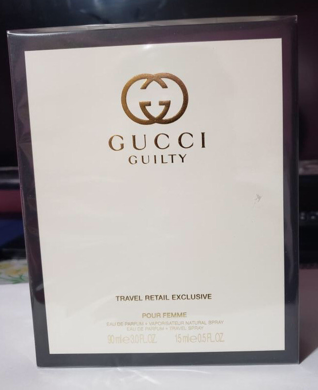 gucci guilty perfume gift set - 90 ml eau de parfum spray + 15ml