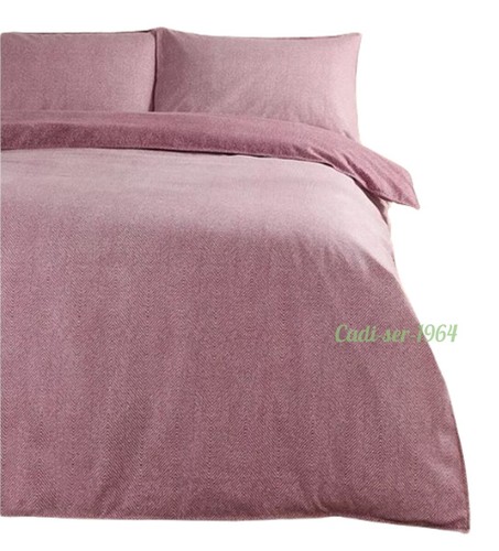Stacey Solomon Herringbone KING SIZE Duvet Cover Set 100% Bushed Cotton NEW - Picture 24 of 24