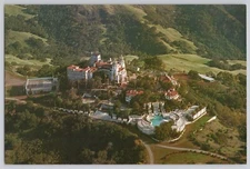 Hearst Castle San Simeon Aerial View Giant 6x9" Postcard