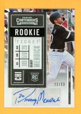 DANNY MENDICK 2020 Contenders Cracked Ice Autograph Rookie Card AUTO SER # /23