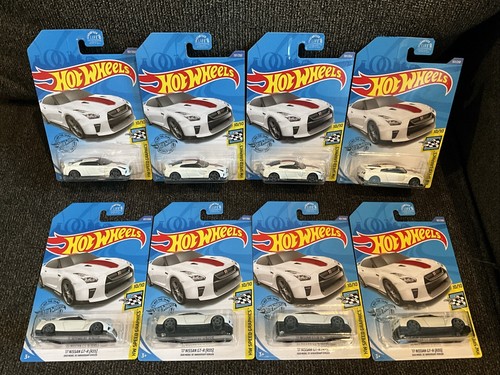 Hot Wheels Nissan GT-R (R35) 2020 Model 50th Anniversary Version (Lot Of 8)