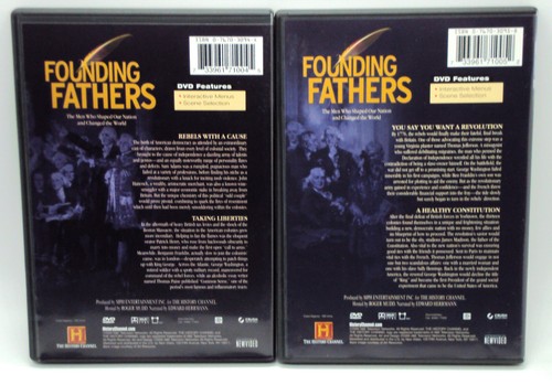 FOUNDING FATHERS Volume 1 & 2 DVD Men Who Shaped Our Nation & Changed The World - Imagen 4 de 8