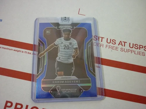 Karim Adeyemi 2022 Panini Prizm World Cup #111 RC Blue Prizm 81/299