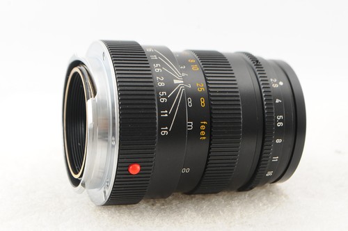 ☆271☆MINT LEICA TELE-ELMARIT M 90mm f2.8 2nd Black +Porch Hood Filter From JAPAN - Picture 6 of 18