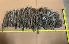 37+ POUNDS OF USED GILBERT ERECTOR FLAT STRIPS, GIRDER, ANGLE, RUSTY  DIRTY BENT