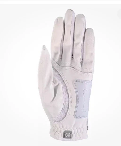 Guante de golf sintético de ajuste de compresión para damas (paquete de 2 con paquete de camisetas gratis),... Foto 3 de 4