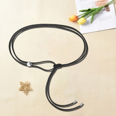 Handmade Waist Rope Plain Color Waist Belt Women Dress Belt Hand