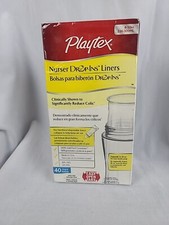 Playtex Nurser System Drop-ins Pre-sterilized Disposable Liners 8-10 Oz 40 Count
