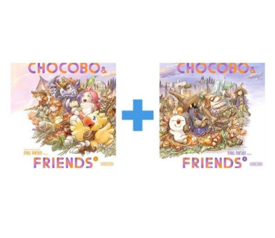 Chocobo & Friends Select Tracks 1 & 2 Set from FINAL FANTASY Series Compi Vinyl