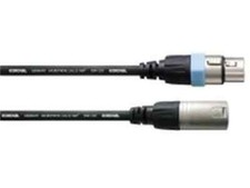 Cordial Mikrofonkabel FAIR LINE 1m XLR-XLR, mit Neutrik Rean Stecker