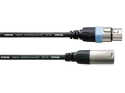 Cordial Mikrofonkabel FAIR LINE 1m XLR-XLR, mit Neutrik Rean Stecker