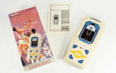 Vintage Trick-Shot Basketball Electronic Game 60-2163 Tandy IOB w/manual Tested
