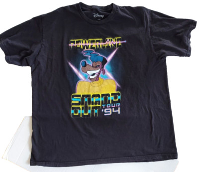 Disney Powerline Stand Out Tour '94 Goofy Movie Mens Size XXL / 2XL