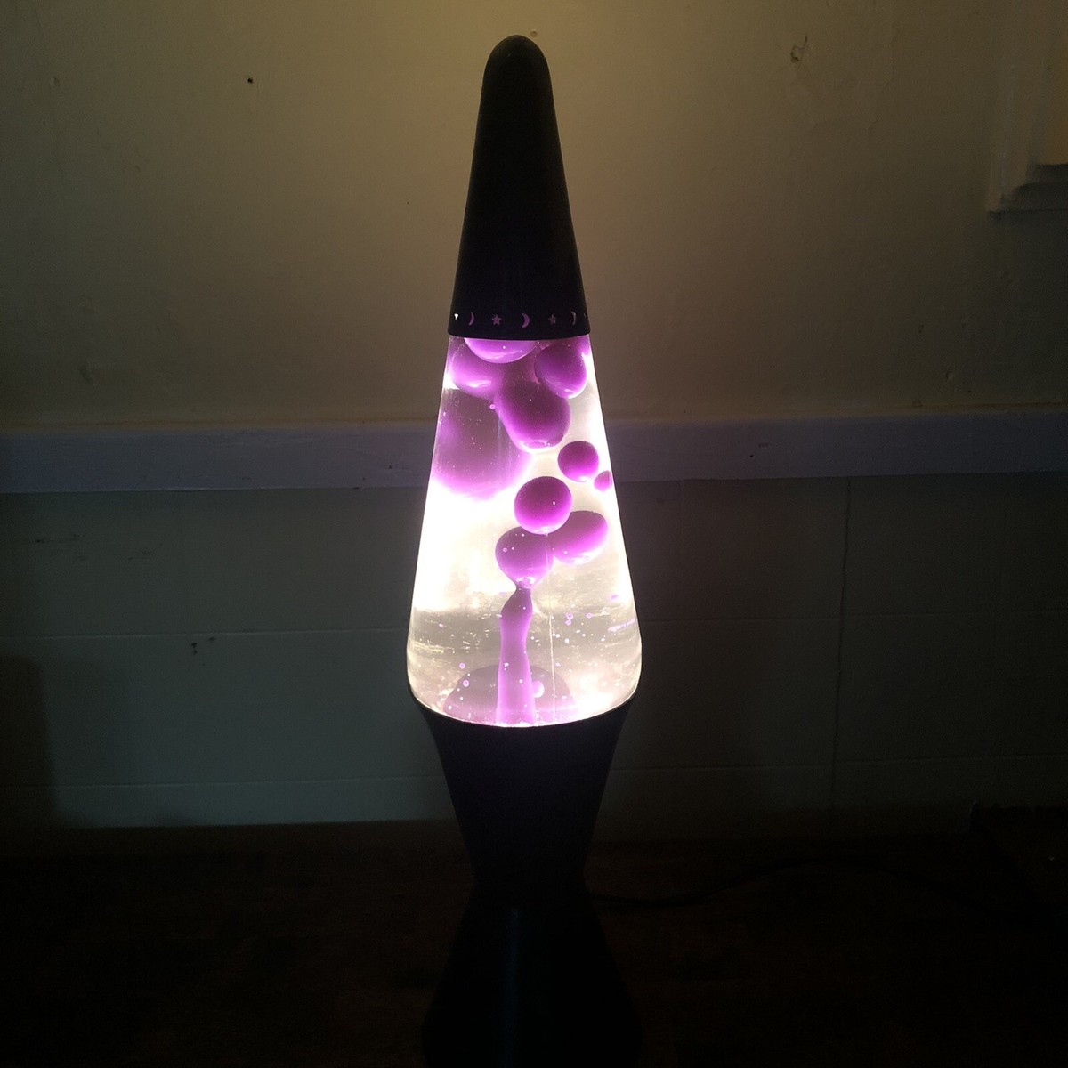 Vintage 1996 LAVA LITE LAMP Midnight Wizard Purple Lava | eBay