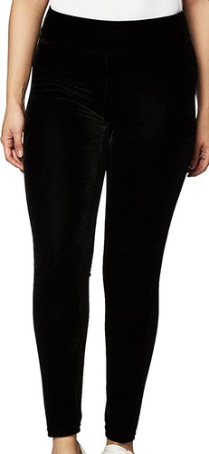 NWT HUE Women's Velvet Leggings 