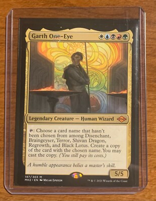 Magic the Gathering Card: Garth One-Eye Near Mint | eBay Magic the Gathering Card: Garth One-Eye Near Mint | eBay
