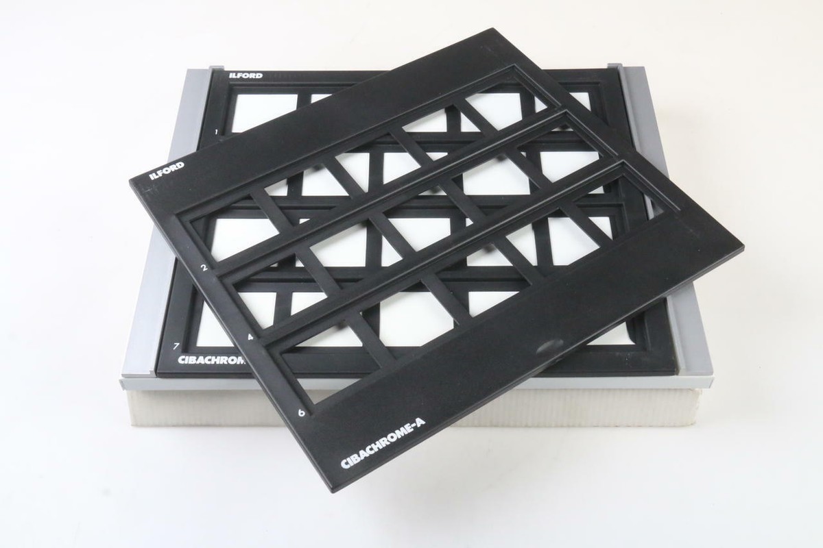 Cadre De Copie De Contact Ilford Cibachrome-A Pour Diapositives - Emballage D'origine