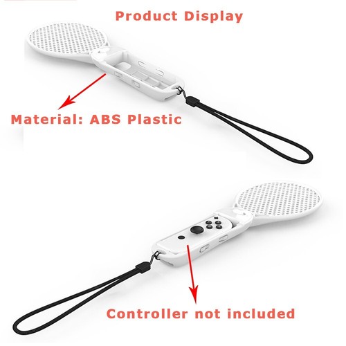 New Left Right Handle Tennis Racket Sport Grip f NS-OLED Joy-Con Game Controller - Picture 4 of 8