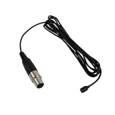 Omnidirectional Lavalier Lapel Clip Mic-3.5mm 3Pin 4-Pin XLR For Wireless System