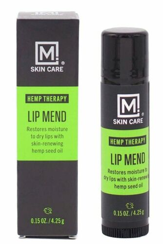 M. Skin Care Lip Mend Balm for Men, Refreshing Peppermint, Shea Butter  - Picture 1 of 6