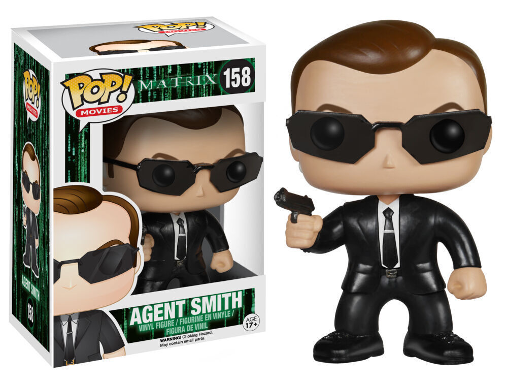 Funko+Pop%21+Vinyl%3A+The+Matrix+-+Agent+Smith+%23158 for sale online ...