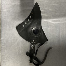Plague Doctor Bird Mask -Long Nose Beak Cosplay Black Steampunk Masquerade