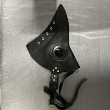 Plague Doctor Bird Mask -Long Nose Beak Cosplay ( Black Steampunk Masquerade)