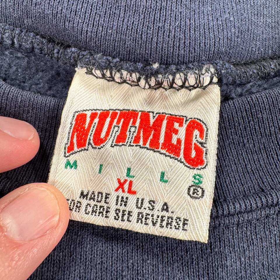 Moletom vintage feminino gola redonda University Of Virginia Cavaliers desbotado anos 90 - Imagem 3 de 4