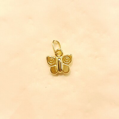 Butterfly Pendant - Butterfly Charm - 9Kt. g. 0.40