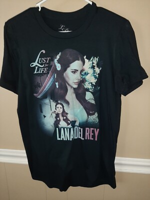 NWOT Official Merch Lana Del Rey LDR Lust For Life Slim Fit Tee