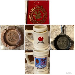 1982 KNOXVILLE TN WORLDS FAIR LOT OF 5 SOUVENIRS STROHS XMAS MORE