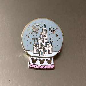 Disney Snowglobe Pin Badge Brooch Princess Castle