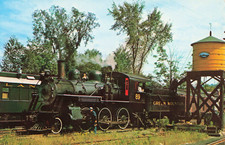 Green Mountain #89 Mogul 2-6-0 Steam Locomotive Postcard