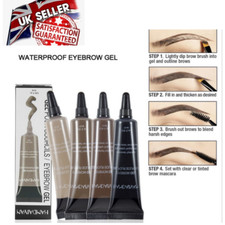 Eyebrow Gel Tint Henna Dye Brow Definer Waterproof Long Lasting with Brush