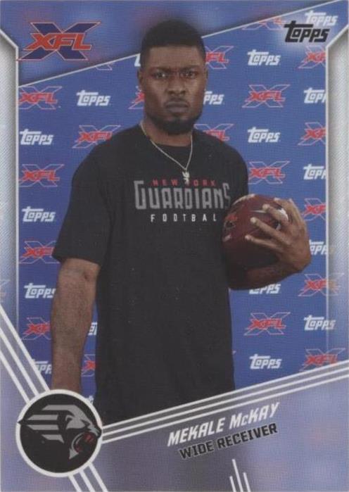 2020 Topps XFL Mekale McKay #21 - 1 of 2