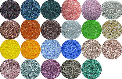 NELLYS ORIGINAL  Miyuki Delica Beads 150  Farben rund 11/0 DB1004-DB1182 10g