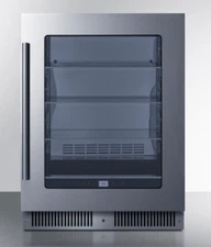 Summit 24" Wide Built-In Undercounter Beverage Center, CL24BV1