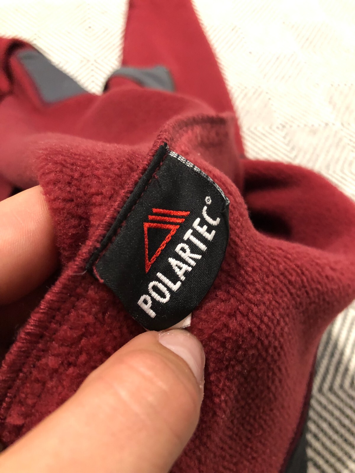 ARC'TERYX COVERT CARDIGAN ROSSO GIACCA POLARTEC PILE DONNA S MADE IN CANADA