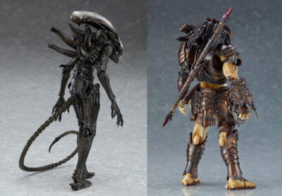 figma ALIEN and PREDATOR Collector Action Figures | Takayuki