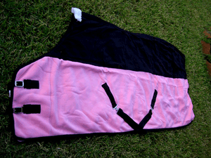 70 Horse Sheet Polar FLEECE COOLER Blanket Pink 4344 70 Horse Sheet Polar FLEECE COOLER Blanket Pink 4344
