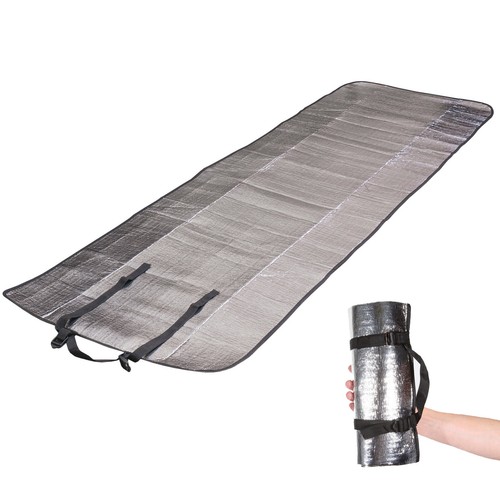 Tappetino Termico Pieghevole In Alluminio 2x2 M – Impermeabile Per Picnic, Spiaggia, Campeggio – Con Custodia - 3