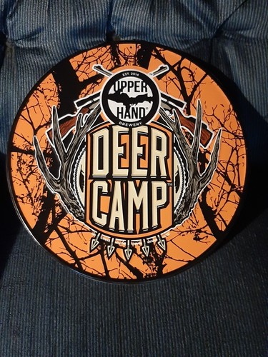 upper hand brewery and deer camp bar sign 2 pack...free shipping